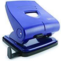 Los mejores  - Rapesco 827-P - Perforadora de 2 agujeros- 30 hojas de capacidad- color Azul